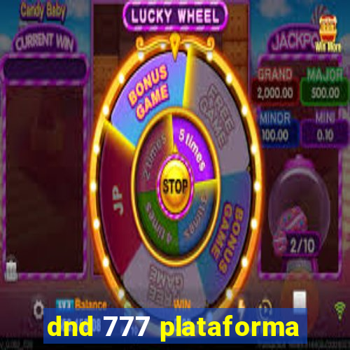 dnd 777 plataforma